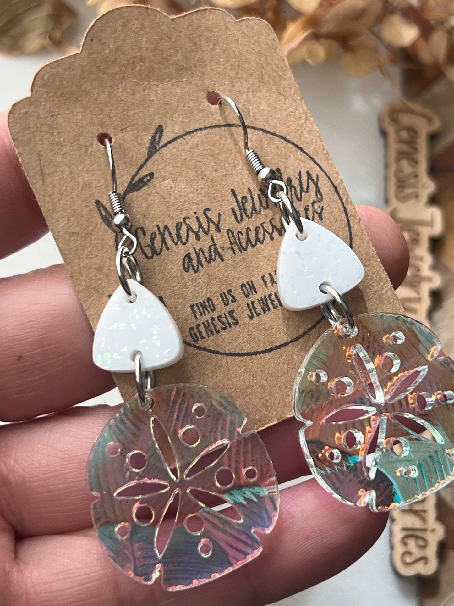Iridescent Sand Dollars