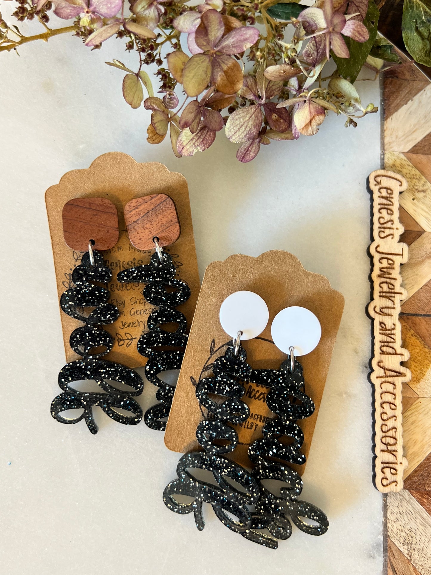 NC College Sports Acrylic and Wood