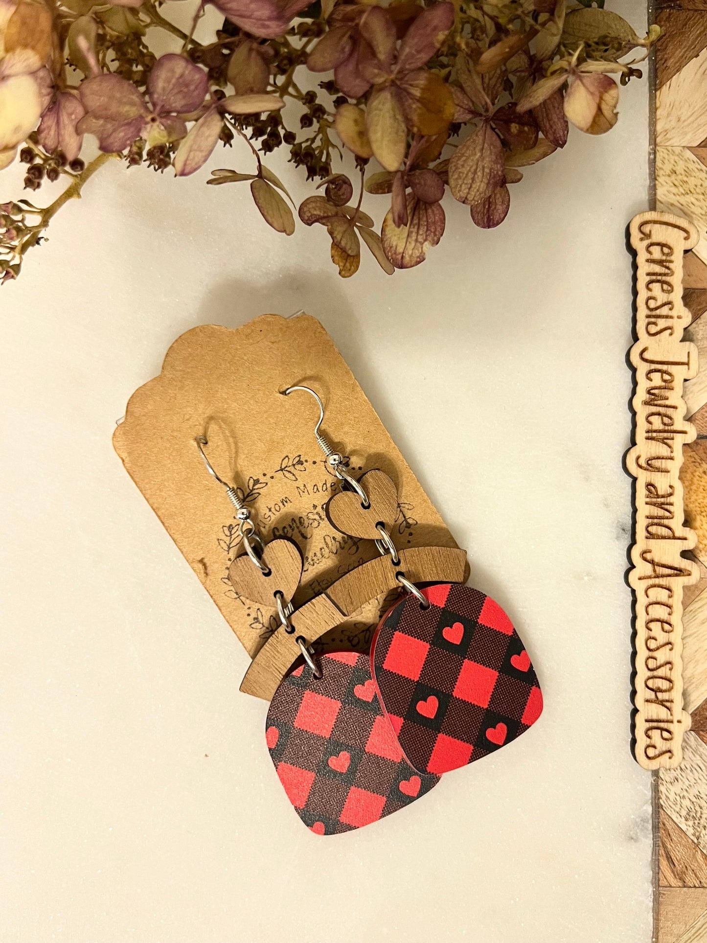 Plaid Heart
