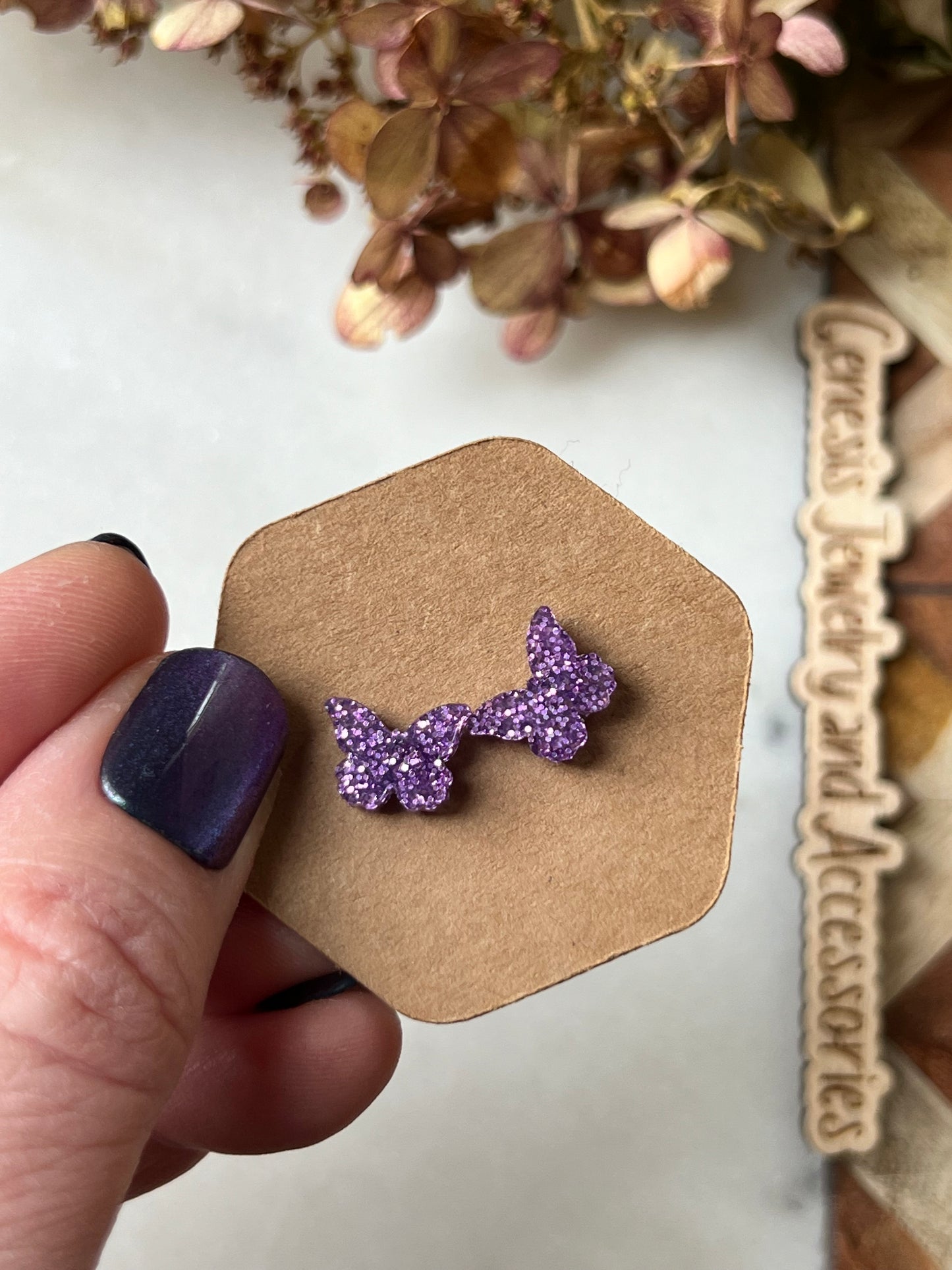 Bee & Butterfly Studs