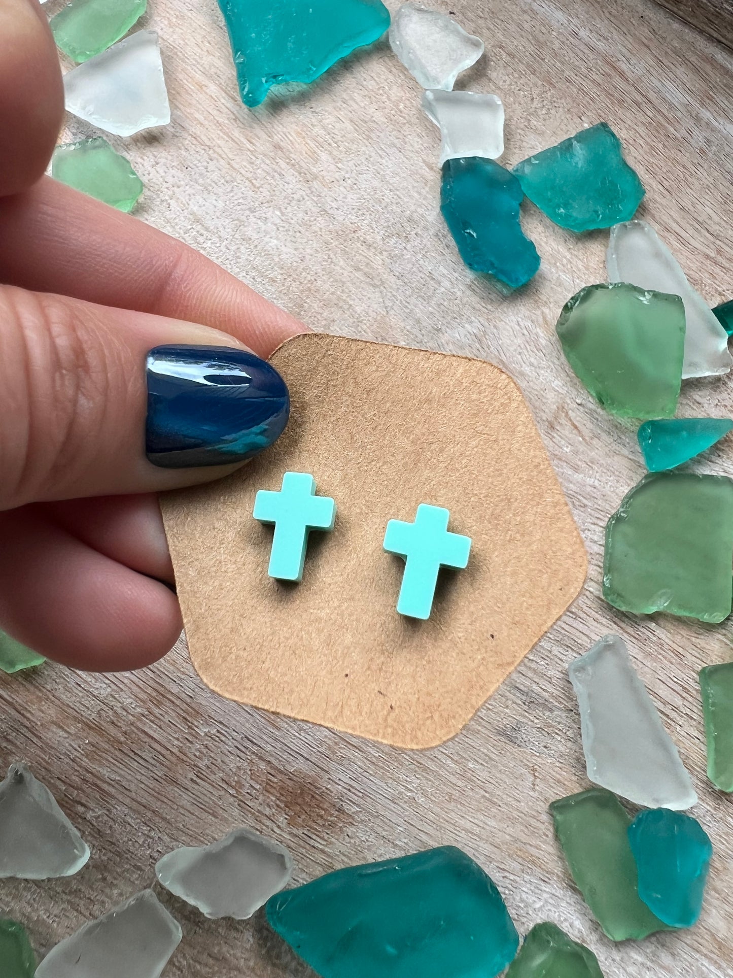 Cross Studs
