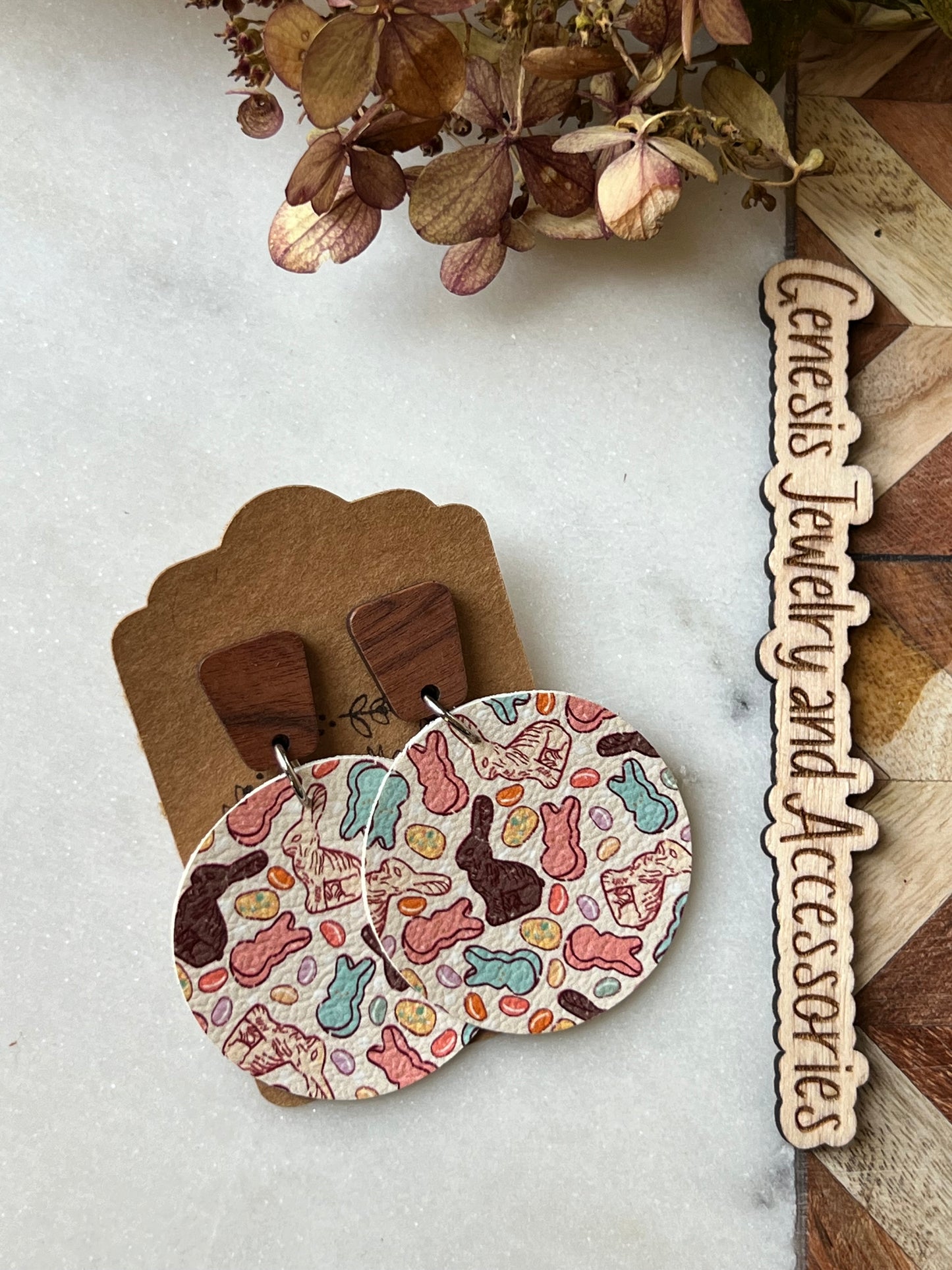 Round Easter Themed