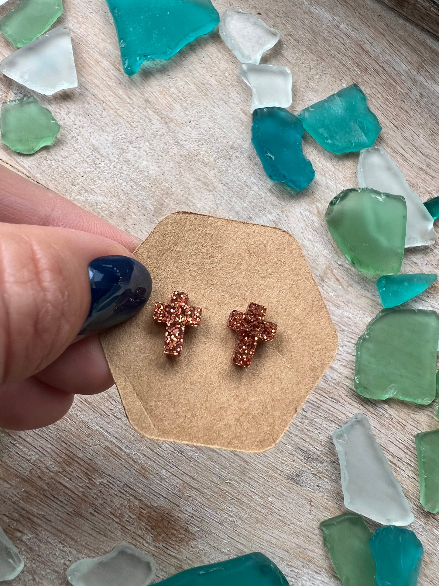 Cross Studs