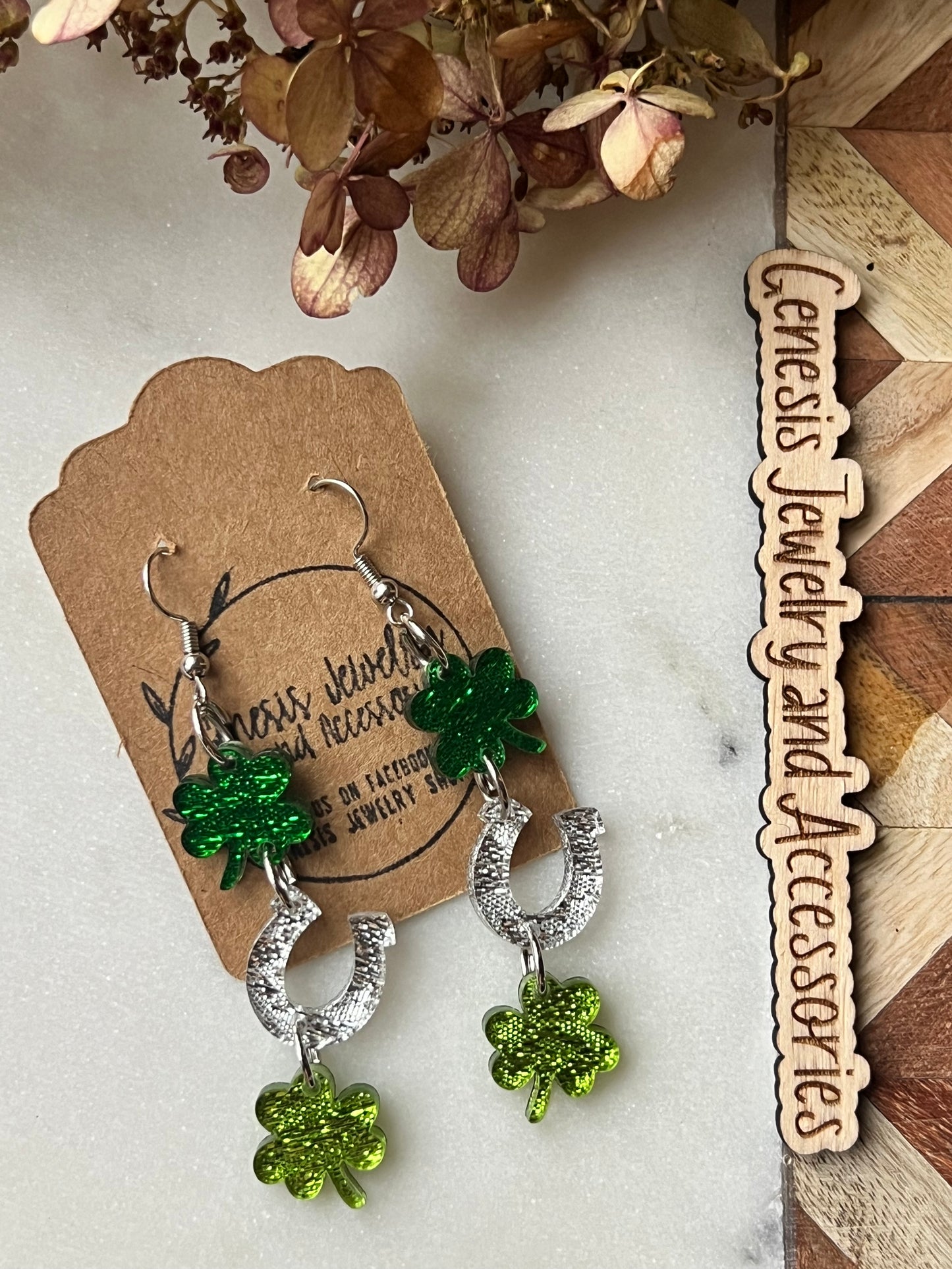 Three Layered Shamrocks