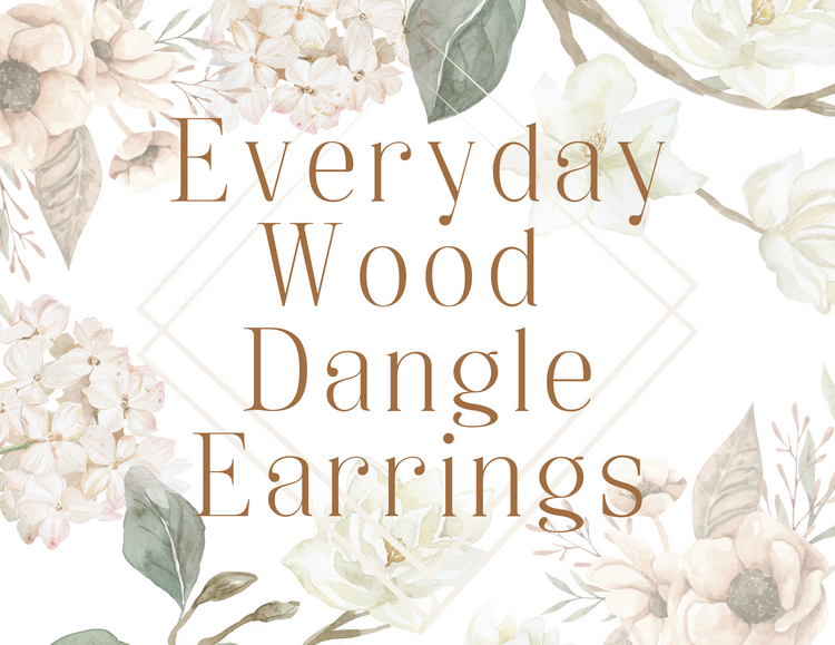 Everyday Wood Earrings