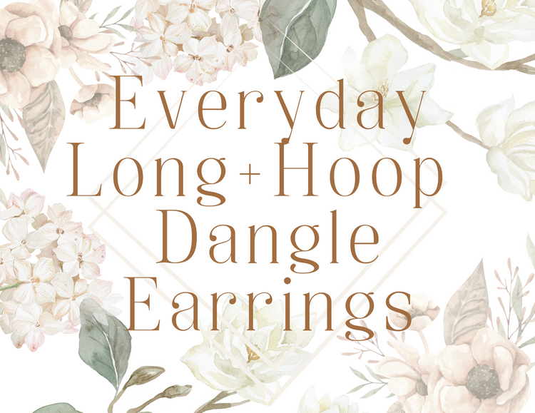 Everyday Long + Hoop Dangle Earrings