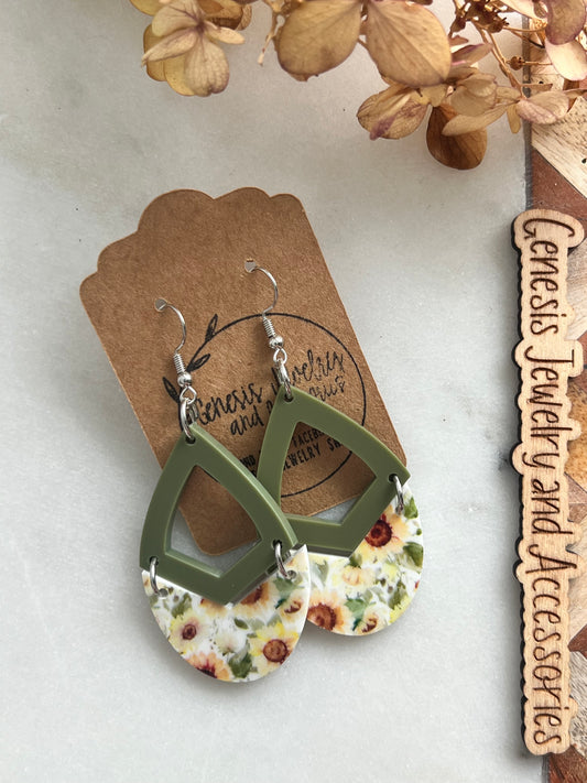 Teardrop Sunflowers