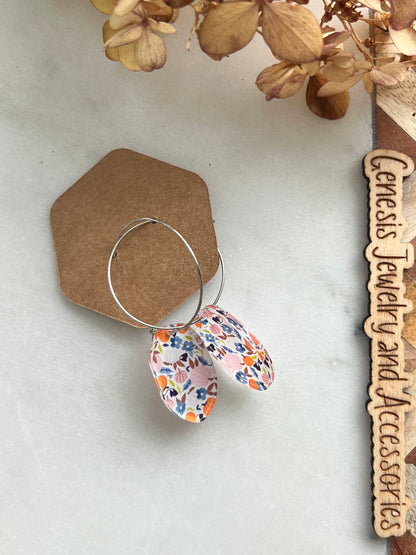 Leaf and Pumpkin Hoops