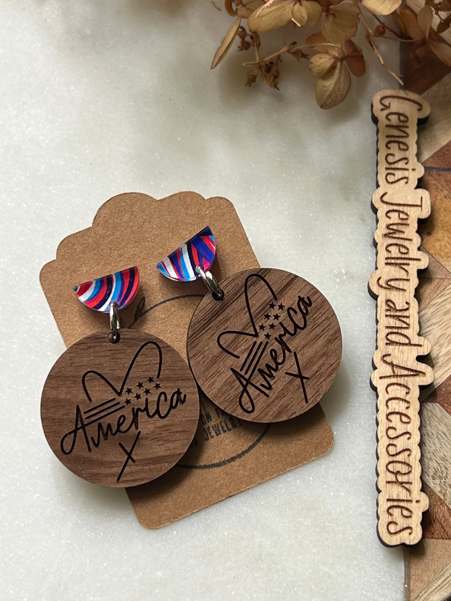 Wooden Patriotic