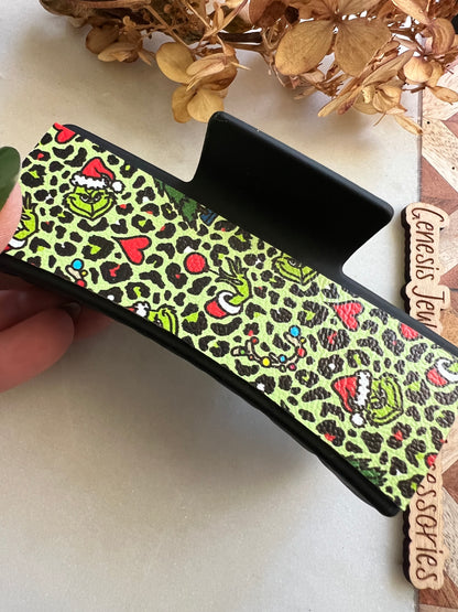 4" Claw Clips - Christmas