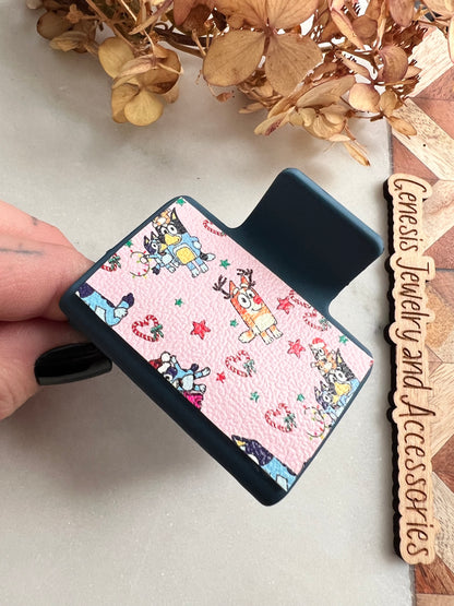 2" Claw Clips - Christmas