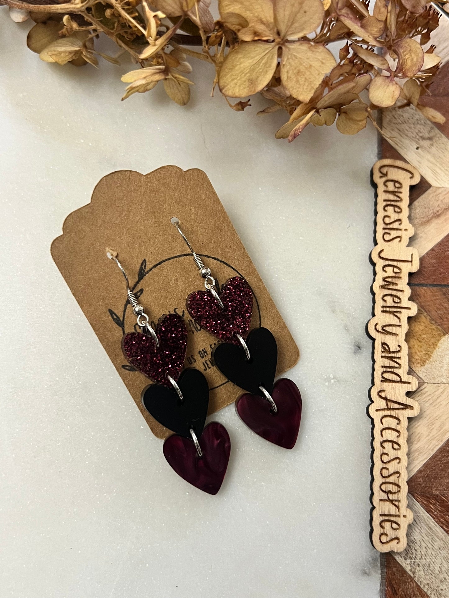Three Layered Hearts