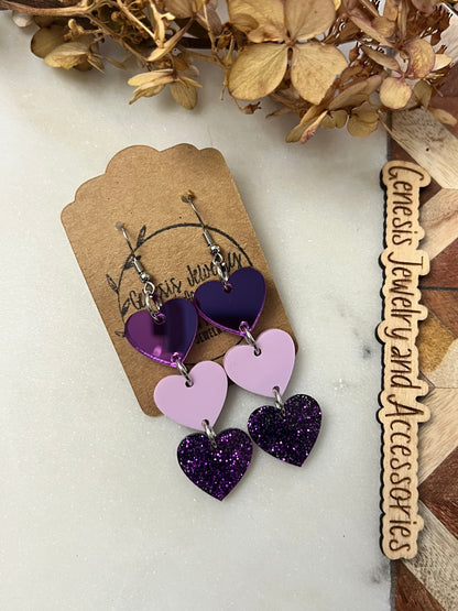 Three Layered Hearts