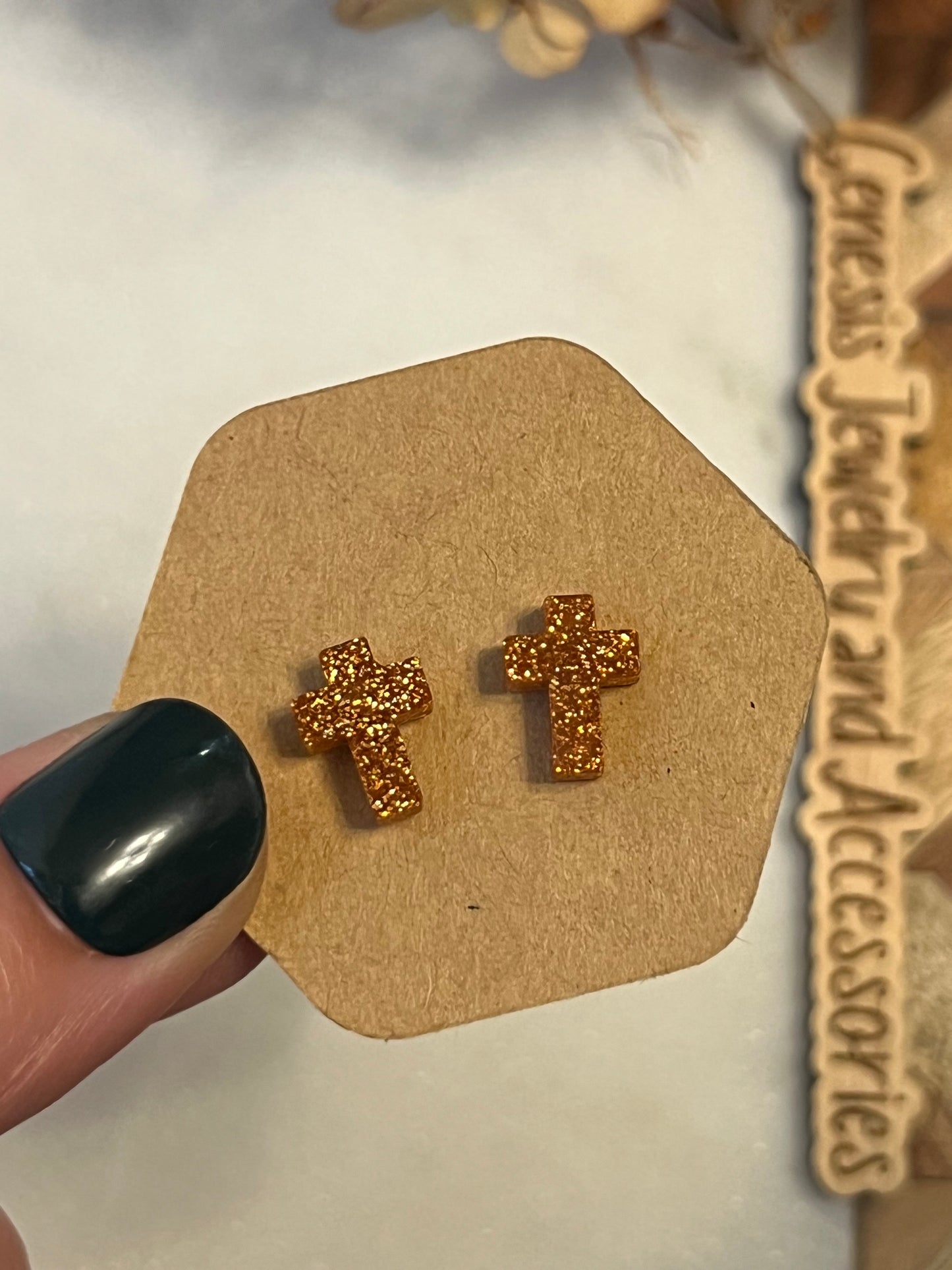 Cross Studs