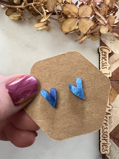 Mini Heart Studs