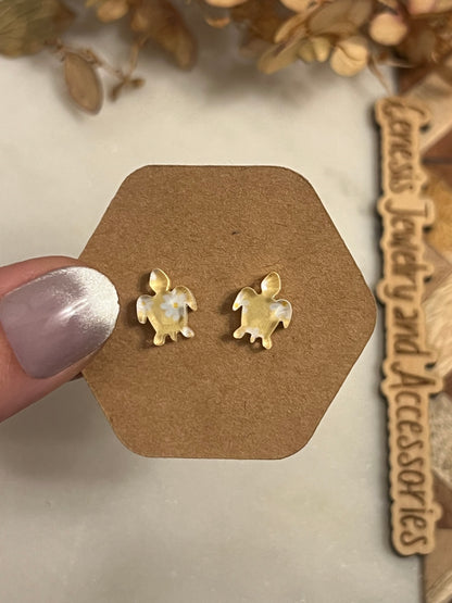 Small Sea Turtles - Acrylic Studs
