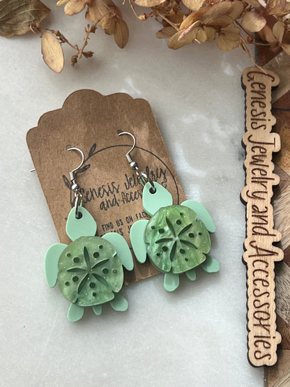 Sand Dollar Sea Turtles