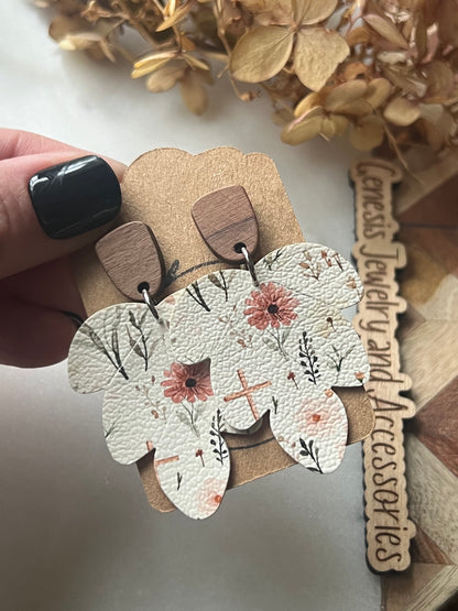 Embossed Leaf - Faux Leather