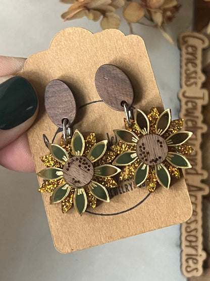 Layered Sunflowers