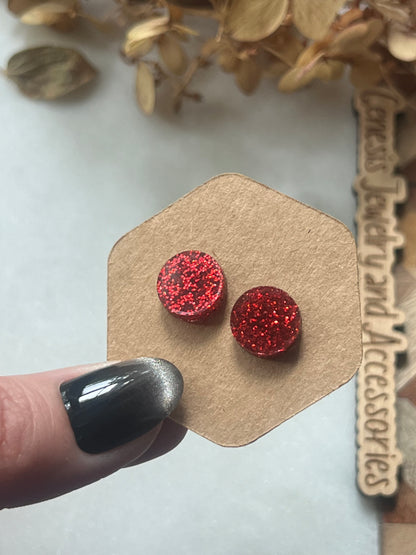 Round Acrylic Studs