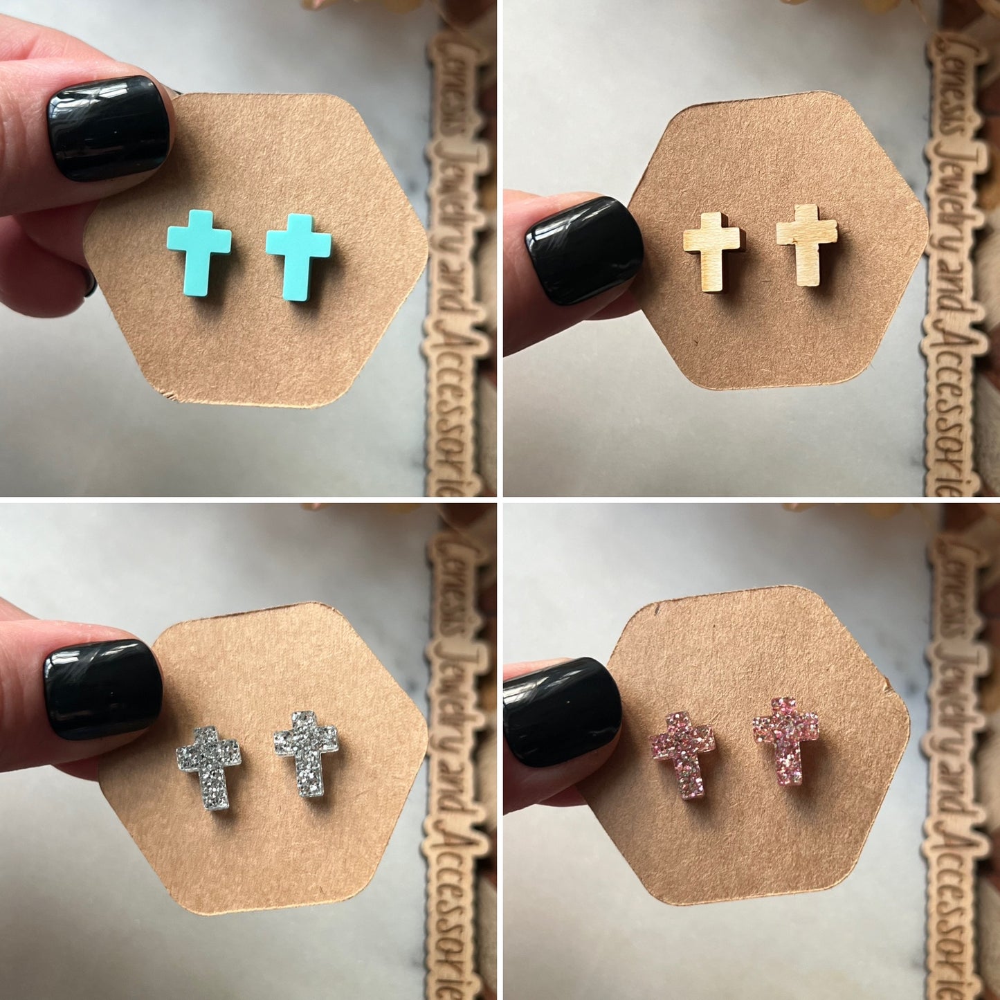 Cross Studs