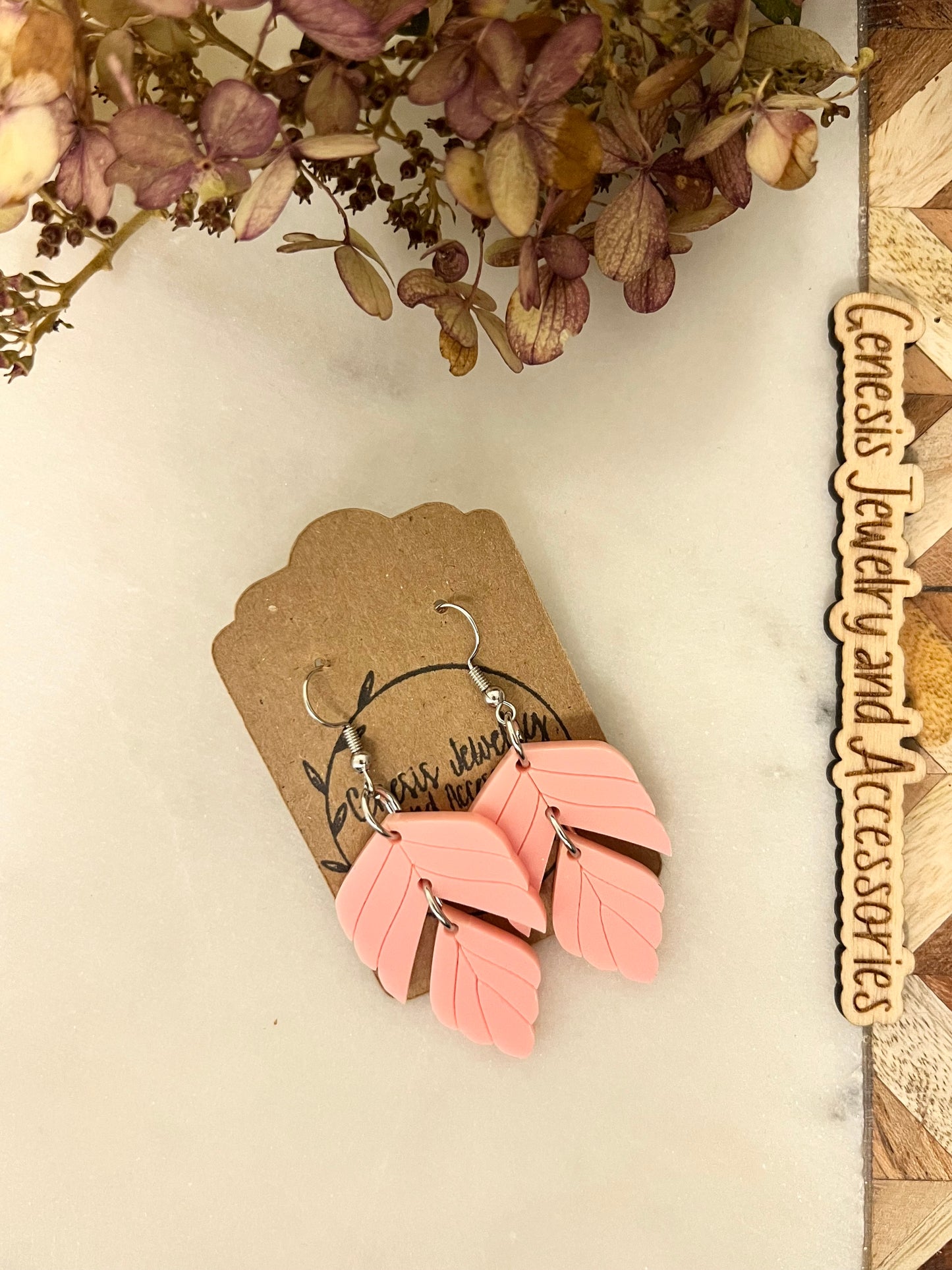 Pink Leaves