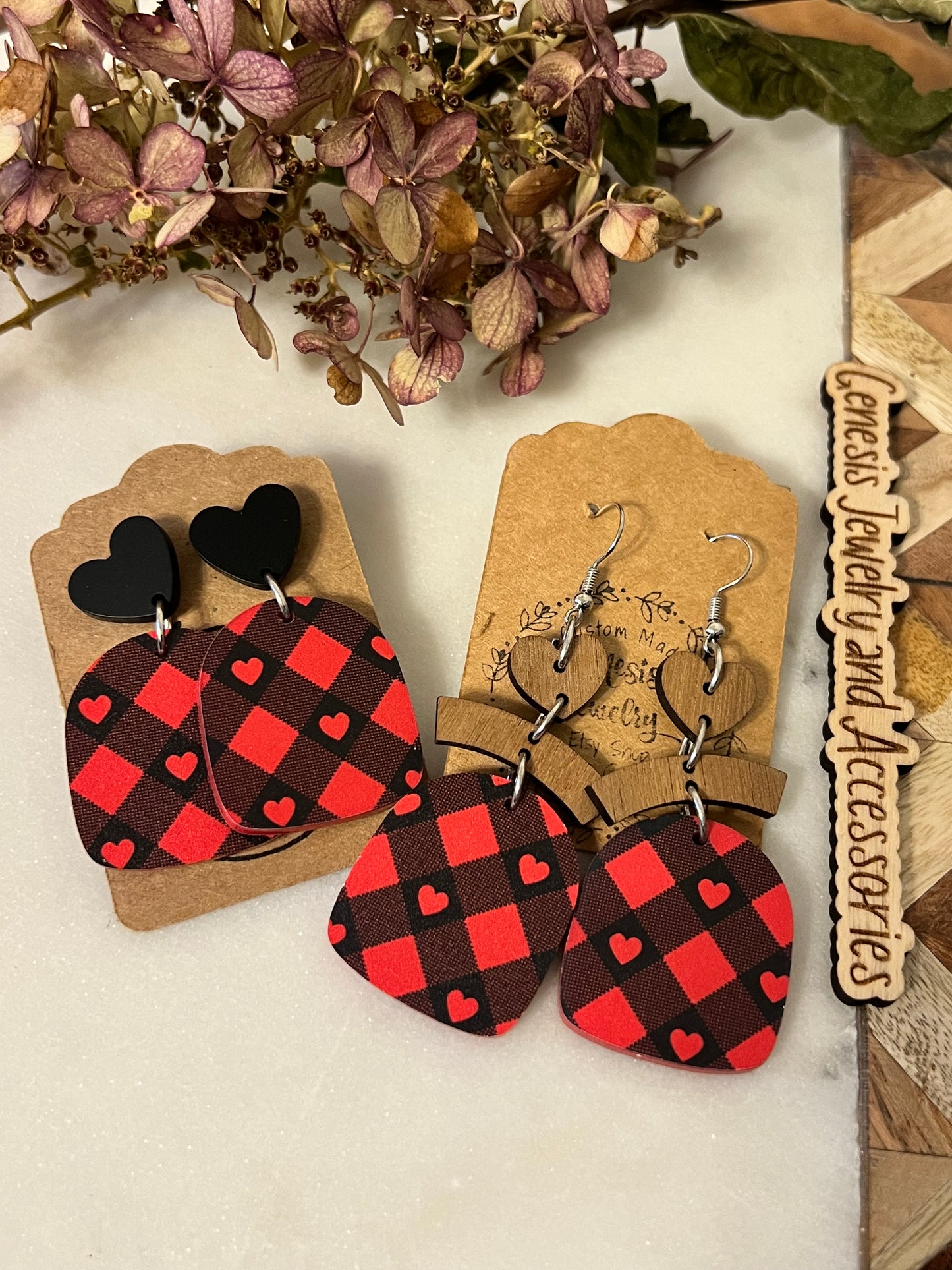 Plaid Heart