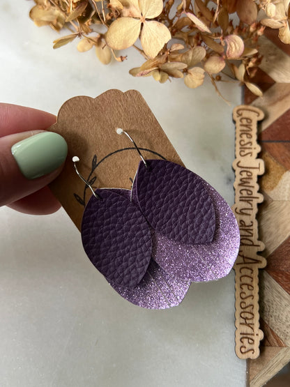 Fringed Leaf - Silver Hook