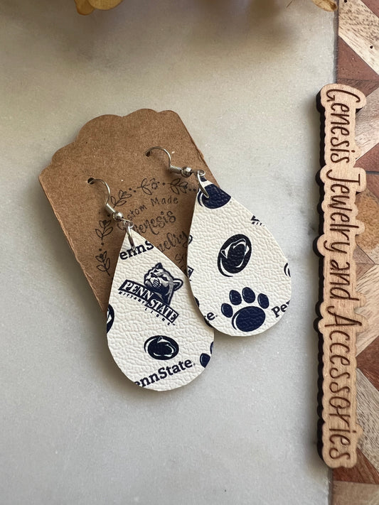 College Sports Faux Leather