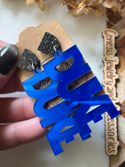 NC College Sports Acrylic and Wood