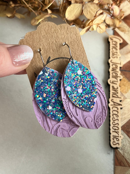 Fringed Leaf - Silver Hook