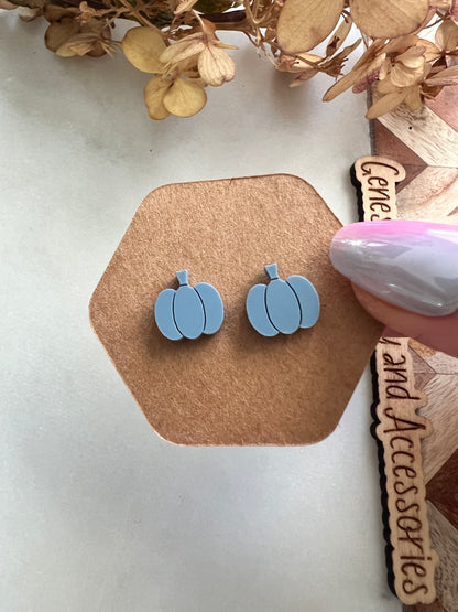 Tiny Pumpkin Studs