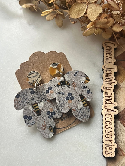Embossed Leaf - Faux Leather