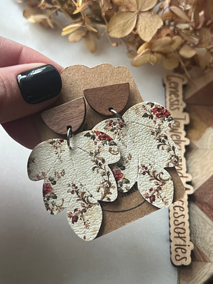 Embossed Leaf - Faux Leather