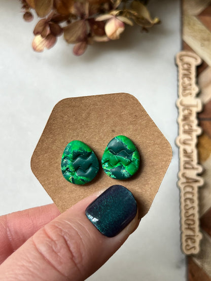 Clay Egg Studs