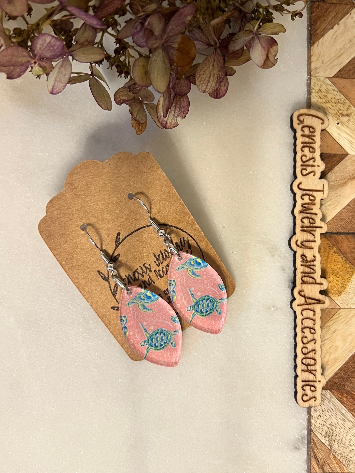 Acrylic Sea Life Earrings