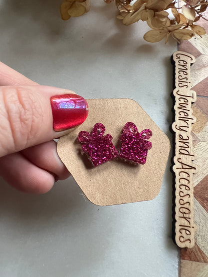 Christmas Acrylic Studs