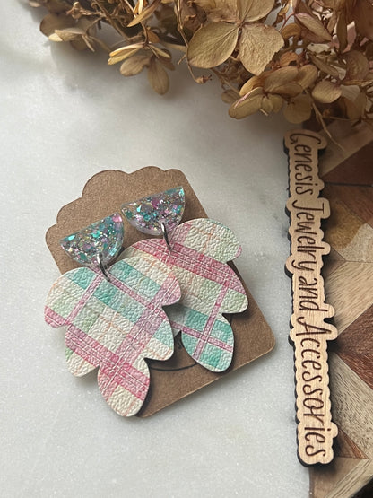 Embossed Leaf - Faux Leather