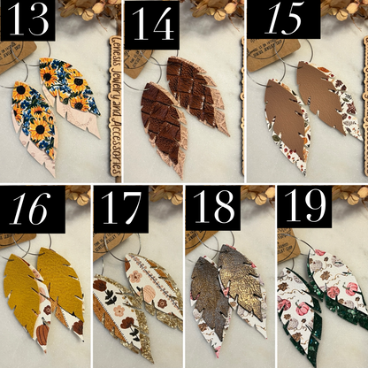 Leaf Hoop - Fall