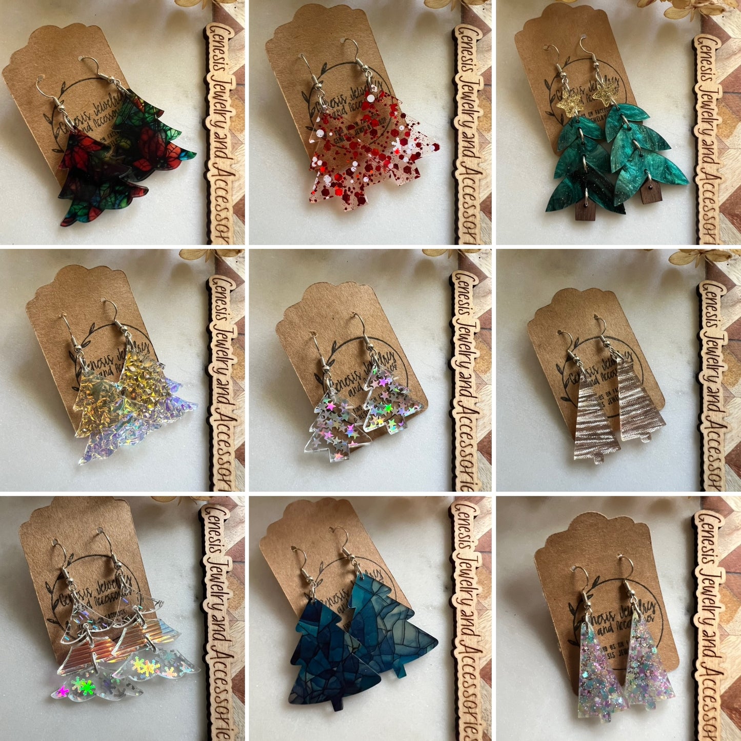 Christmas Trees - Hook Dangles