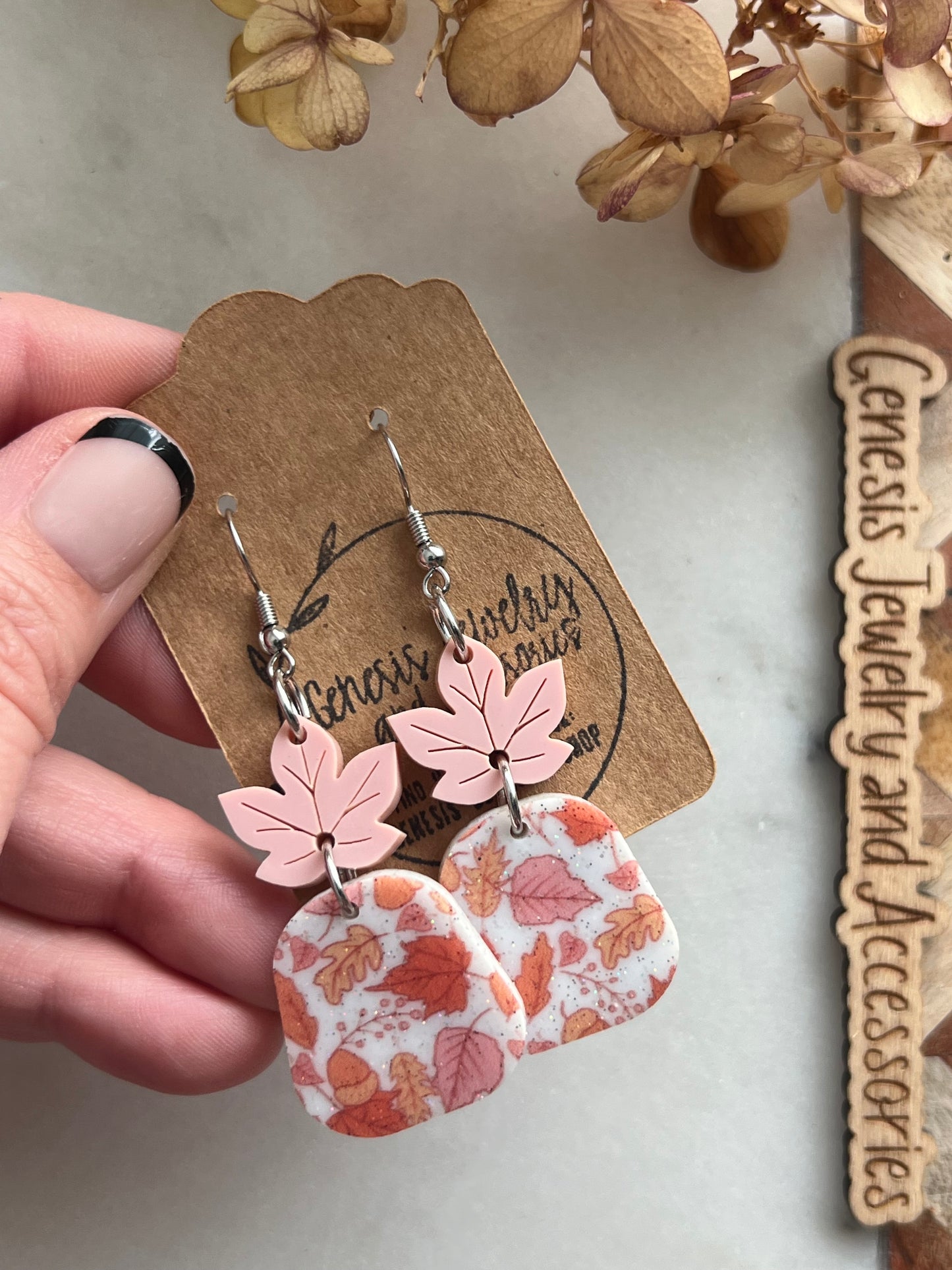 Pink Leaf