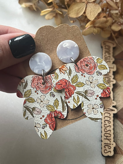 Embossed Leaf - Faux Leather