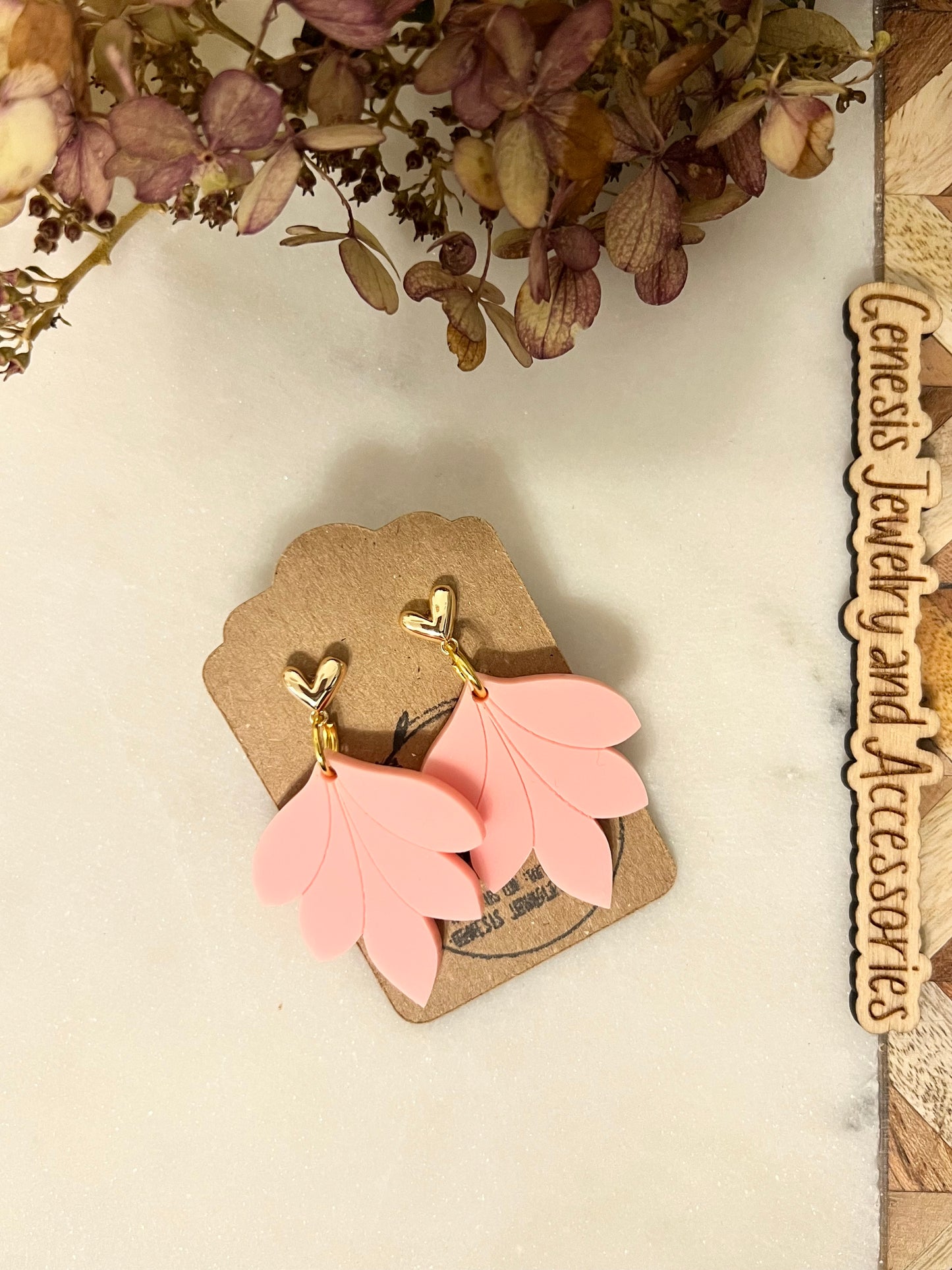 Pink Leaves