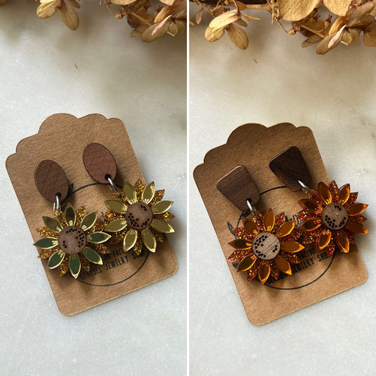 Layered Sunflowers