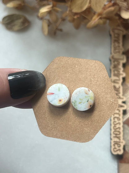 Round Acrylic Studs