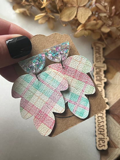 Embossed Leaf - Faux Leather