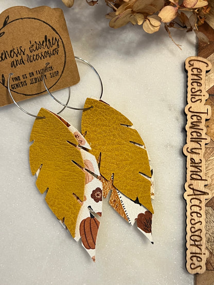 Leaf Hoop - Fall