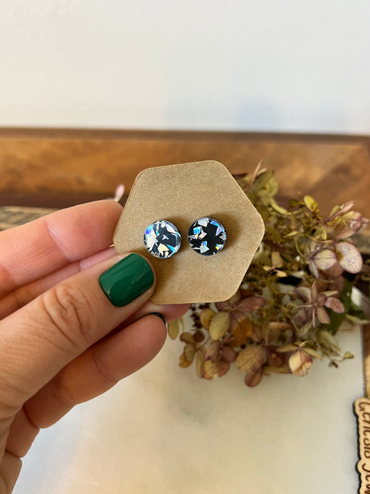 Round Acrylic Studs