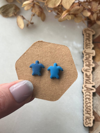 Sea Turtles - Clay Studs