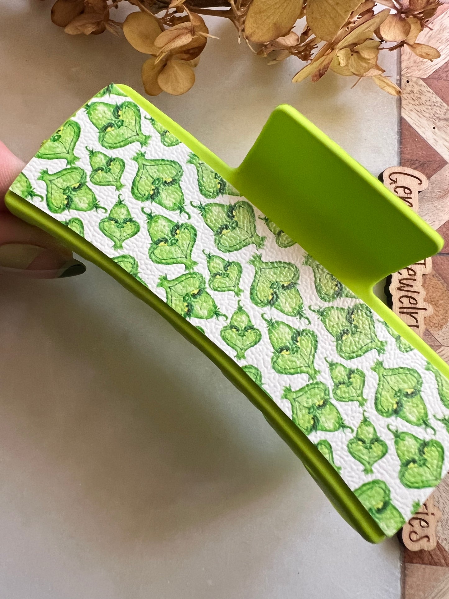 4" Claw Clips - Christmas